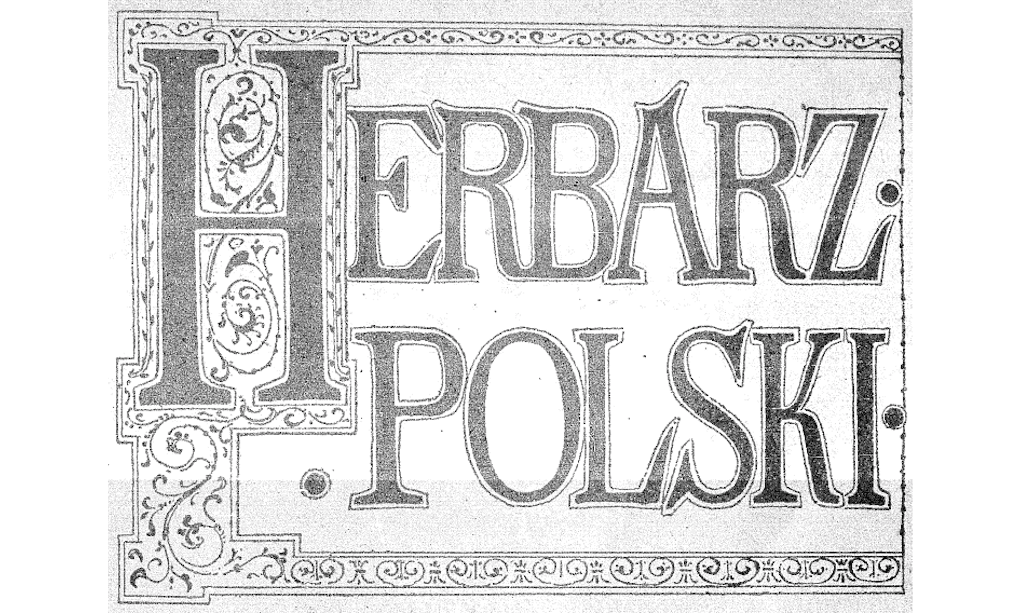 adam boniecki herbarz polski