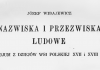 Nazwiska i przezwiska ludowe nazwiska chłopskie