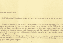 Polityka narodowościowa władz hitlerowskich na Pomorzu polityka narodowościowa władz hitlerowskich na pomorzu
