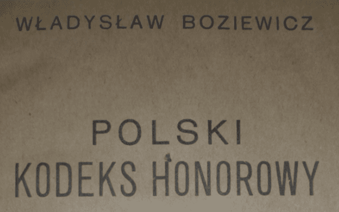 polski kodeks honorowy